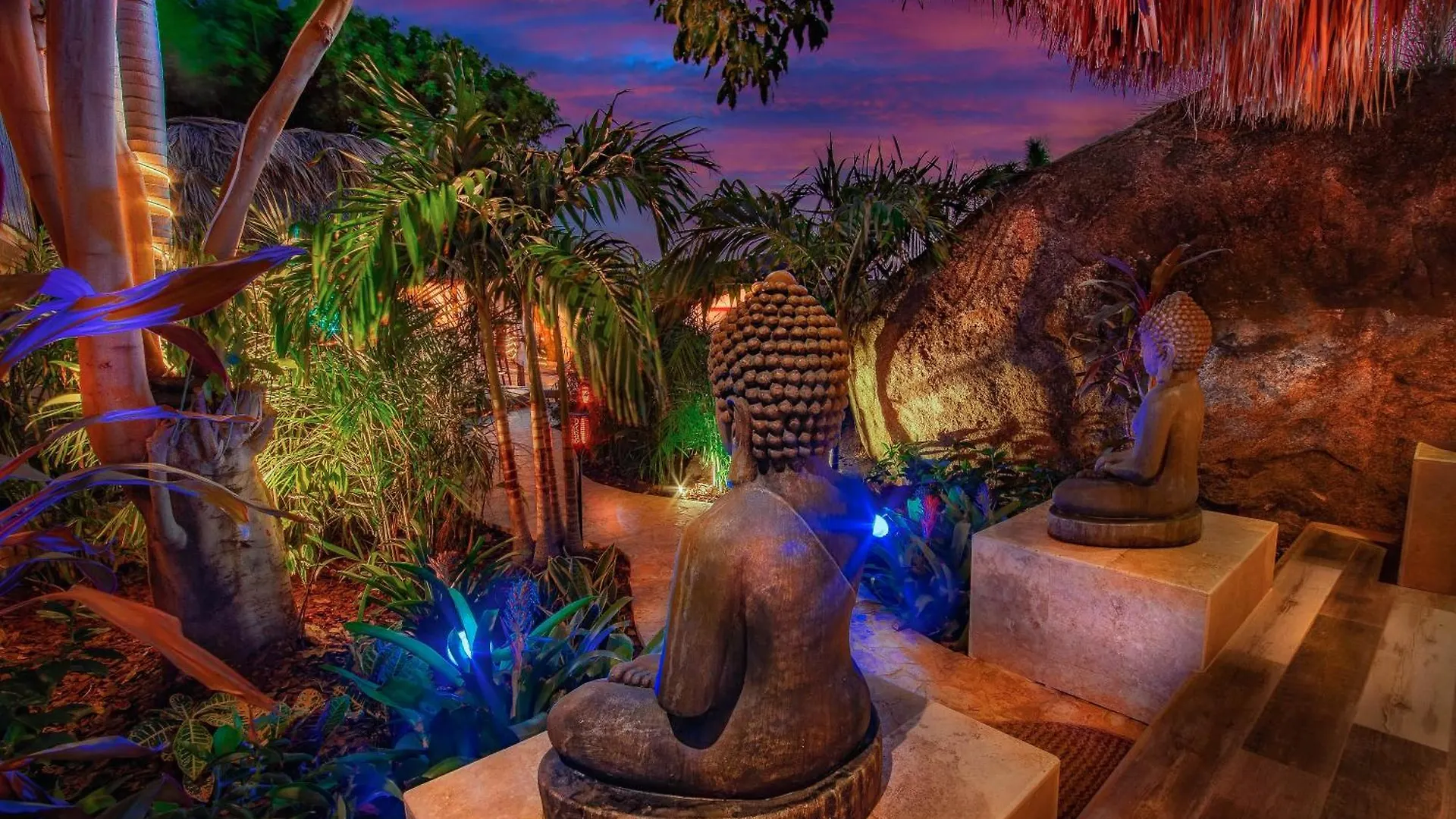 Ferienhaus Villa Bali Retreat Aruba -2 Pools,Cinema,Yoga,Cave Noord